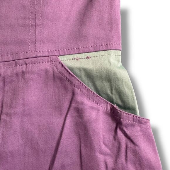 Polly Pocket Vintage Mini Dress – Light Purple & Mint Green Size Small - Picture 4 of 10